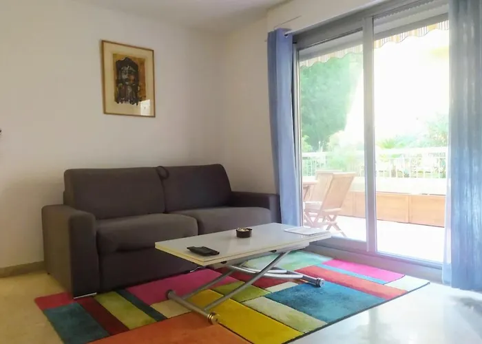 Secret Garden, Ideal For 2,large Terrace Appartement Nice